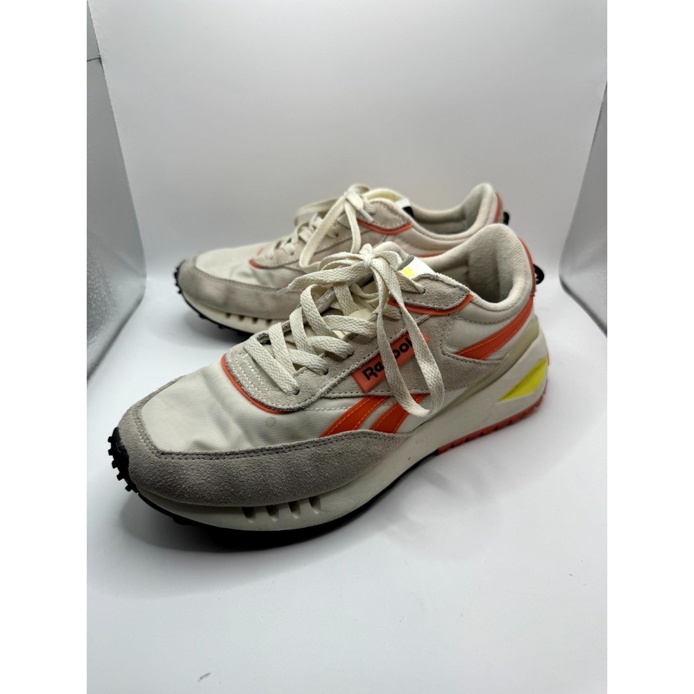 Reebok Classic Leather Legacy Womens 8.5 Sneakers White Chalk Athletic Shoes